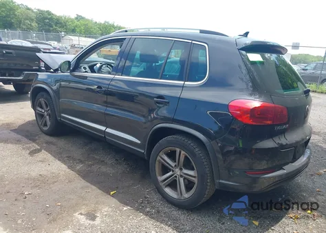 2017 Volkswagen Tiguan 2.0T Sport from USA, damaged, VIN WVGUV7AX2HK012105